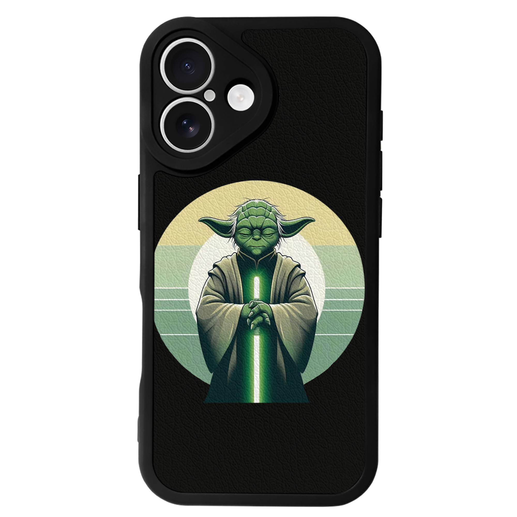 （画像用） スター・ウォーズ Star Wars 【iPhone 16シリーズ対応】シリコンスマホケース（レザー調） 材質：シリコン